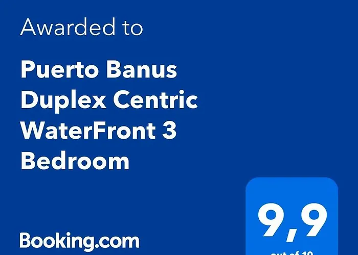 Puerto Banus Duplex Centric Waterfront 3 Bedroom